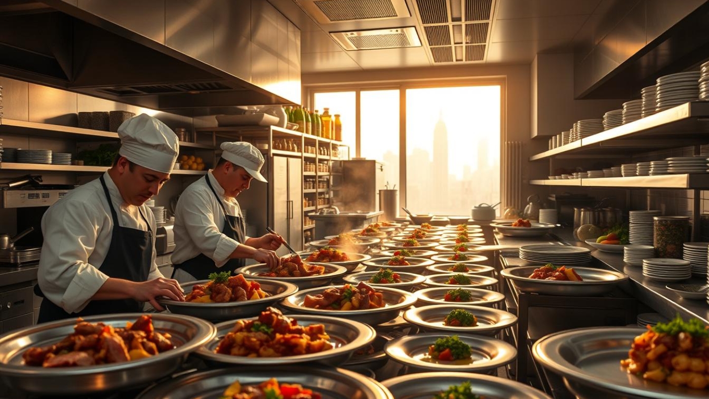gourmet film catering new york